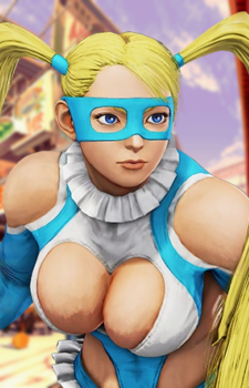 R. Mika — Street Fighter card artwork