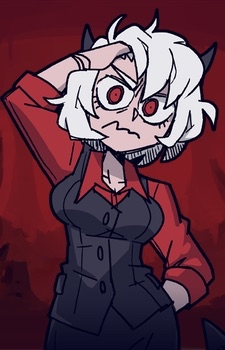 Malina — Helltaker card artwork