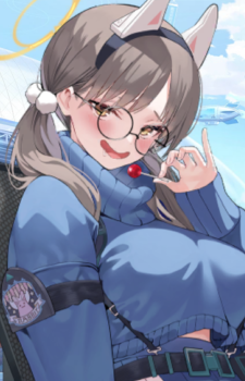 Moe — Blue Archive card artwork