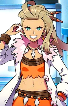 Professor Sada — Pokemon Characters card artwork