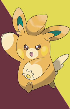 Pawmo — Pokemon card artwork