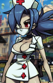 Valentine — Skullgirls card artwork