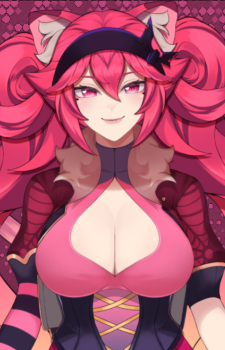 Lunaria — Vtuber card artwork