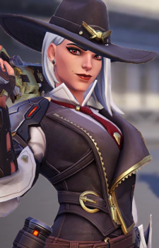 Ashe — Overwatch card artwork