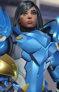 Pharah — Overwatch card artwork