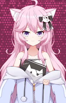Nyatasha Nyanners — Vtuber card artwork