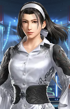 Jun Kazama — Tekken card artwork