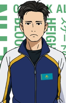 Otabek Altin — Yuri!!! on Ice card artwork