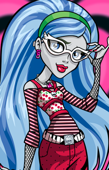 Ghoulia Yelps — Monster High card artwork