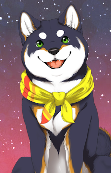Kuroi Shiba — NIJISANJI card artwork
