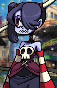 Squigly — Skullgirls card artwork
