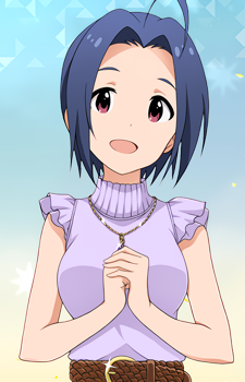 Azusa Miura — THE iDOLMASTER Series card artwork