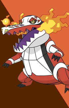 Skeledirge — Pokemon card artwork