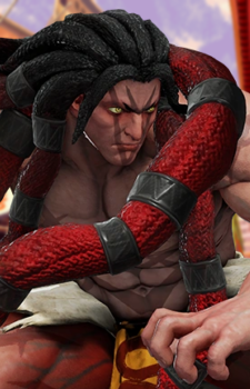 Necalli — Street Fighter card artwork