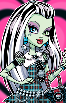 Frankie Stein — Monster High card artwork