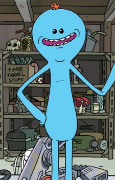 Mr. Meeseeks — Rick and Morty card artwork
