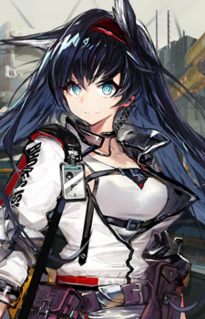 Blaze — Arknights card artwork