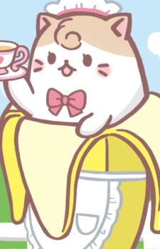 Maid Bananya — Bananya card artwork