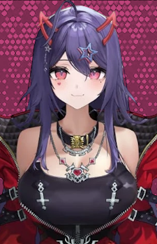 Akuma Nihmune — Vtuber card artwork