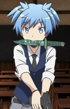 Shiota Nagisa — Assassination Classroom card artwork