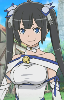 Hestia — DanMachi card artwork
