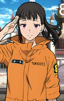 Maki Oze — Fire Force card artwork