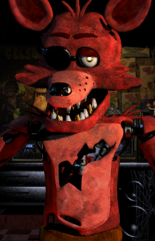 Foxy — FNAF card artwork