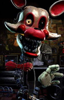 Mangle — FNAF card artwork