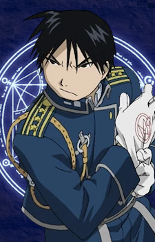 Roy Mustang — Fullmetal Alchemist card artwork