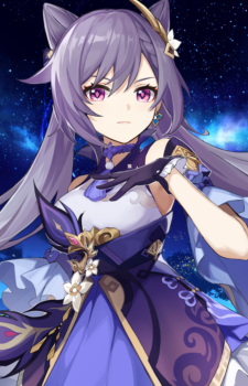 Keqing — Genshin Impact card artwork