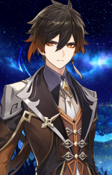 Zhongli — Genshin Impact card artwork