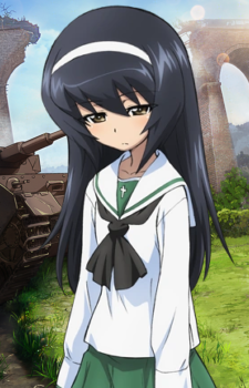 Reizei Mako — Girls und Panzer artwork