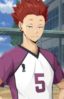 Satori Tendou — Haikyuu card artwork