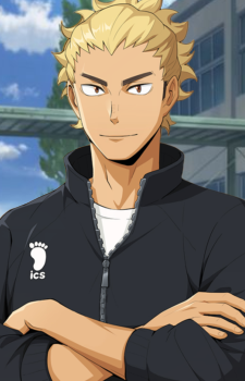 Keishin Ukai — Haikyuu card artwork