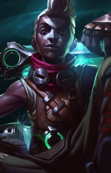 Ekko — League Of Legends card artwork