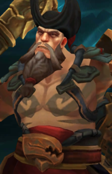 Gangplank — League Of Legends card artwork