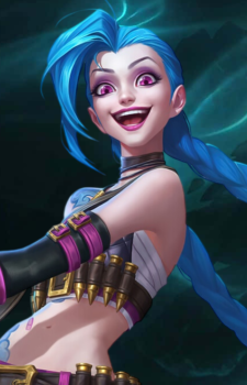 Jinx — League Of Legends card artwork