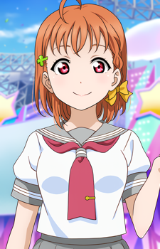 Chika Takami — Love Live card artwork