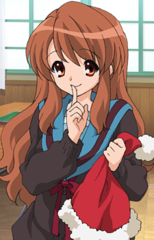 Mikuru Asahina — The Melancholy of Haruhi Suzumiya card artwork