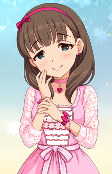 Mayu Sakuma — THE iDOLMASTER Series card artwork