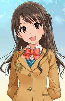 Uzuki Shimamura — THE iDOLMASTER Series card artwork