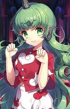 Aunn Komano — Touhou card artwork