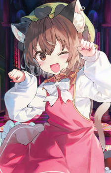 Chen — Touhou card artwork