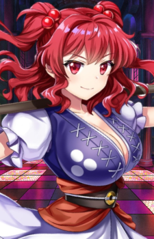 Komachi Onozuka — Touhou card artwork