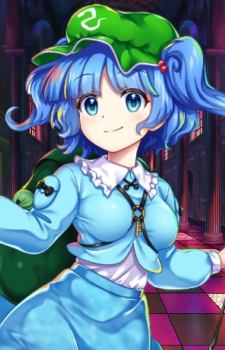 Nitori Kawashiro — Touhou card artwork