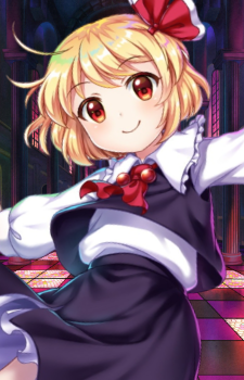 Rumia — Touhou card artwork