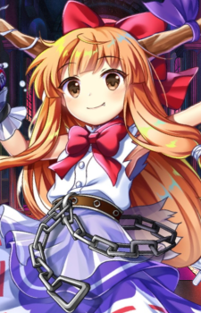 Suika Ibuki — Touhou card artwork
