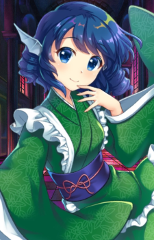 Wakasagihime — Touhou card artwork