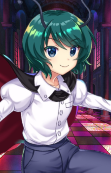 Wriggle Nightbug — Touhou card artwork
