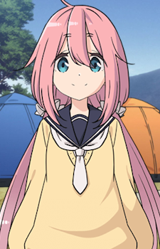 Kagamihara Nadeshiko — Yuru Camp card artwork